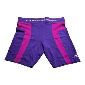 Nike SportsWear Active Athletic Workout Pink and Purple‎ Shorts Women's Size XL